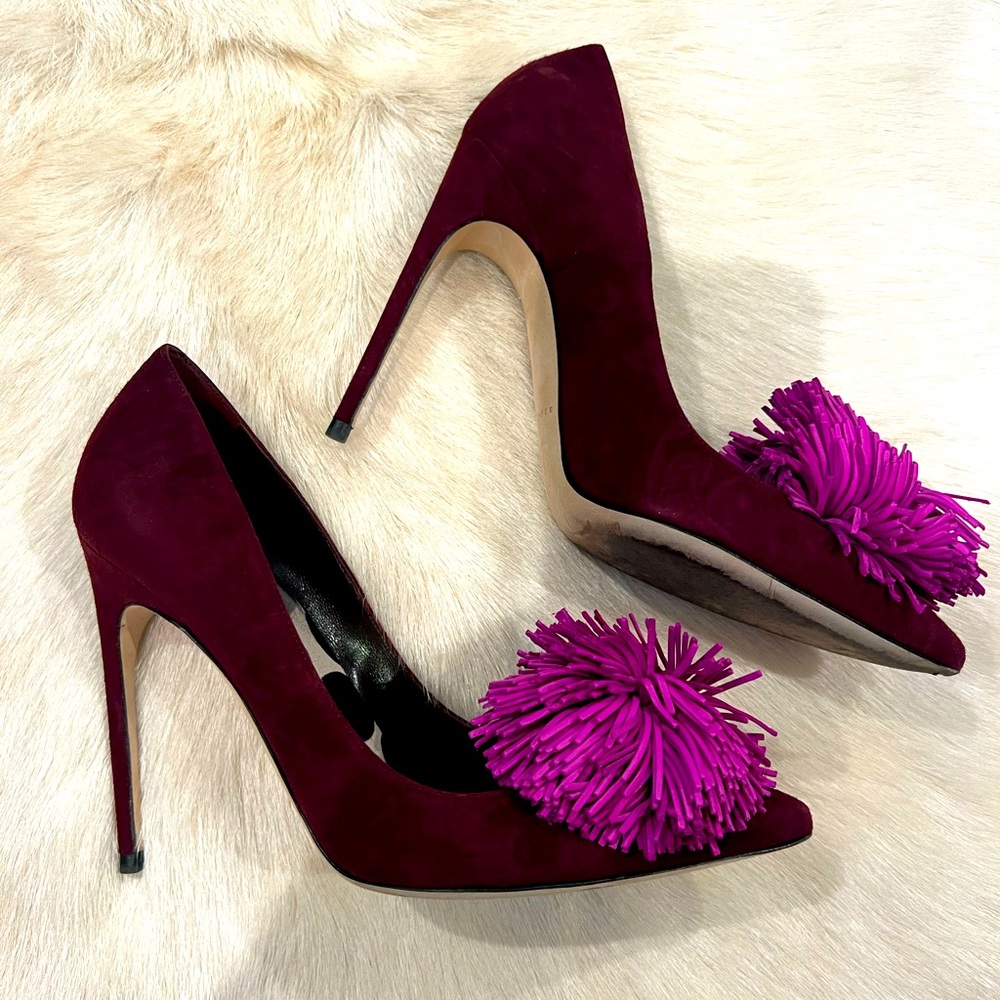 BRIAN ATWOOD Pom Pom Sandals, size 38